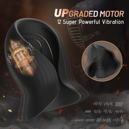 2 in 1 - Male Penis Vibrator & Sleeve 12 Powerful Vibrating Modes