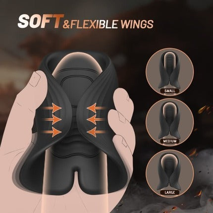 2 in 1 - Male Penis Vibrator & Sleeve 12 Powerful Vibrating Modes