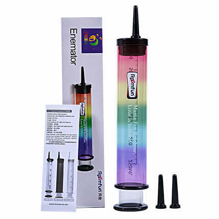 Rainbow - Syringe Anal Douches Anal Cleaner 250 ml Sweetstoy