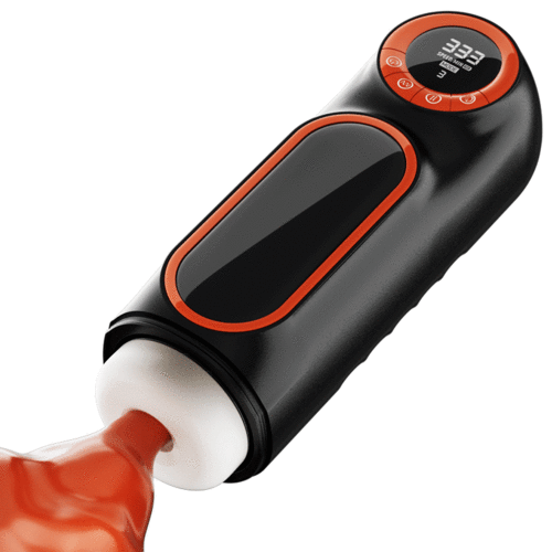 【Pro Version】Sweetstoy LCD Sucking Thrusting Vibrating Male Masturbator Male Sex Toy