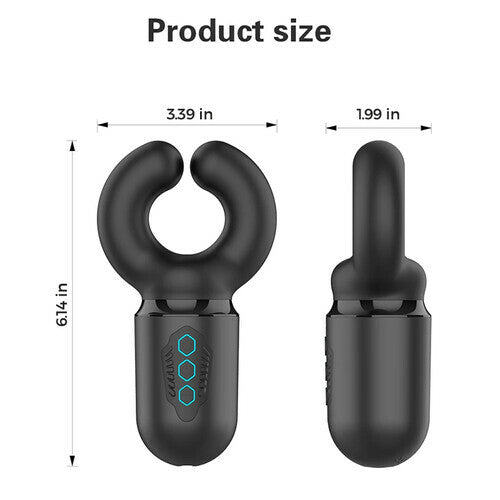Men's Desensitization Trainer With Automatic Massage Clamp – Electric Glans Vibrators Sensitivity Exerciser Sweetstoy