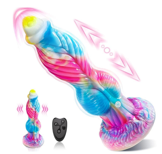 Phoenix - Thrusting Vibrating 10.23 Inch Dildo