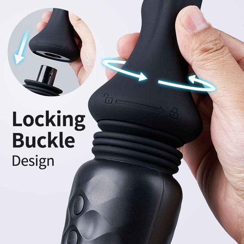 Dark Knight - 13.39In Powerful Vibrating Auto Thrusting Dildo Sex Machine