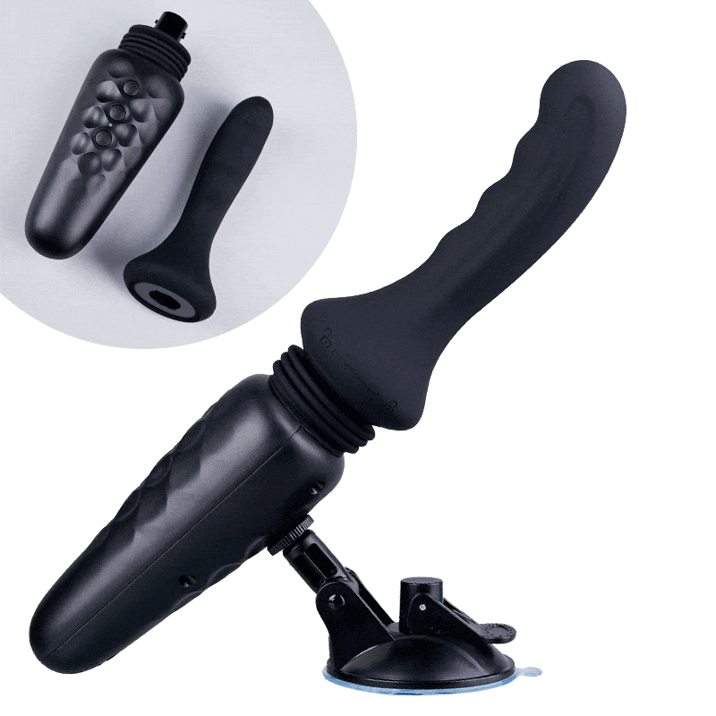 Dark Knight - 13.39In Powerful Vibrating Auto Thrusting Dildo Sex Machine