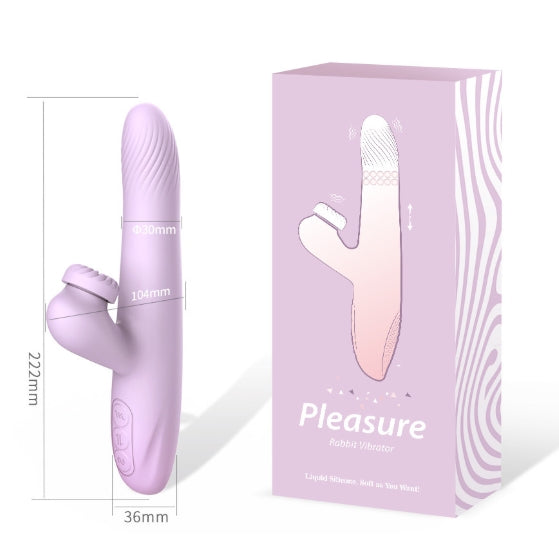 Elara - 3 In 1 G-spot Vibrator Thrusting & Rotating & Rolling Beads