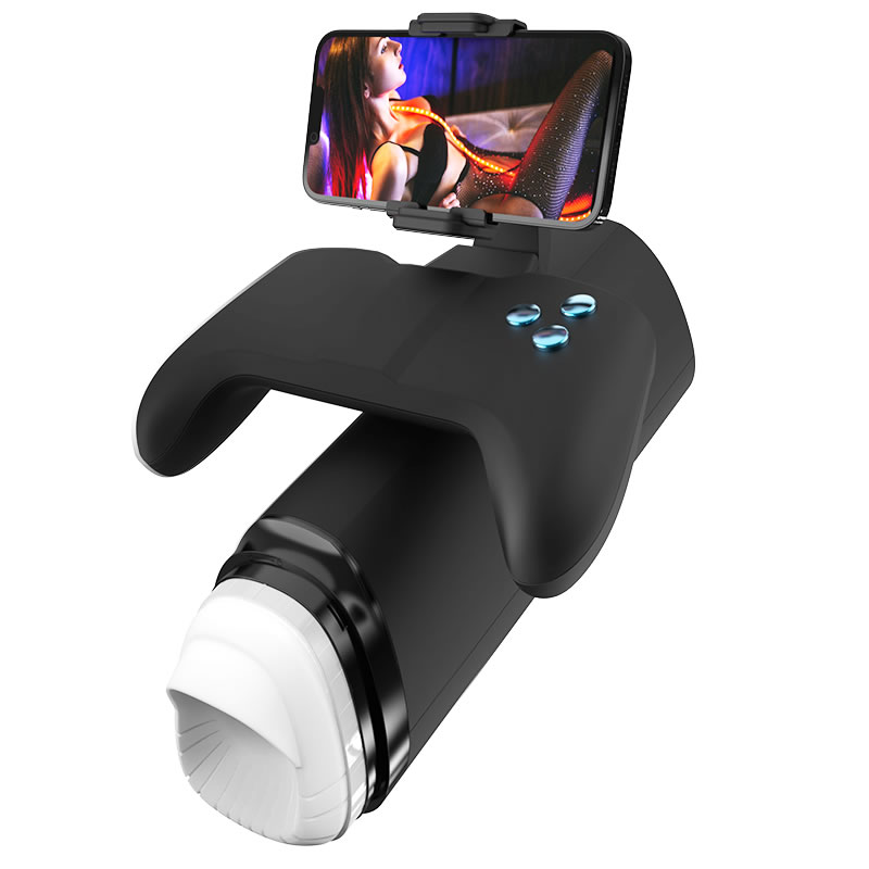 Turbo Thrust Stroker – 10 Modes with Interactive Gamepad & Phone Stand