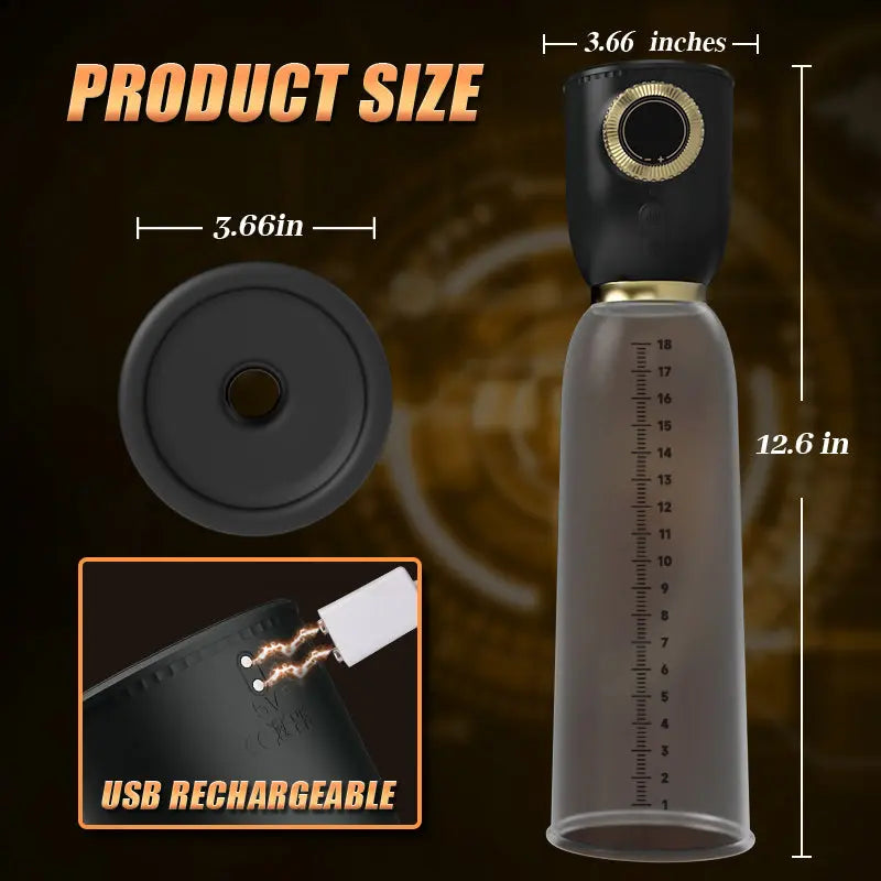 Shane - 2 In 1 Stretching Training Penis Pump Sweetstoy