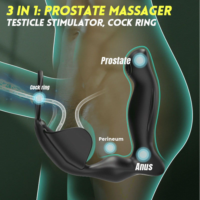Elysium – Heated Vibrating Prostate Massager with Dual Motors & Remote Control