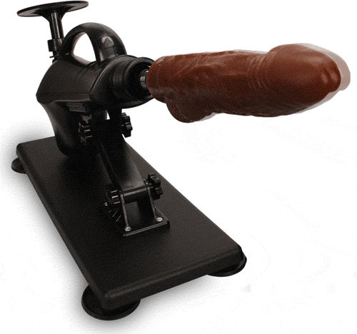 Thrusting Sex Machine with Dildo & Suction Cup System