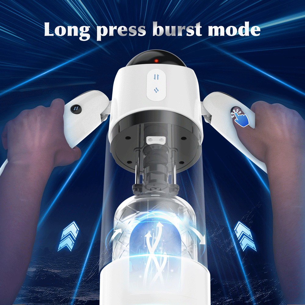 Freedom 7 Telescopic & 4 Rotating Masturbator – Multi-Mode Automatic Stroker