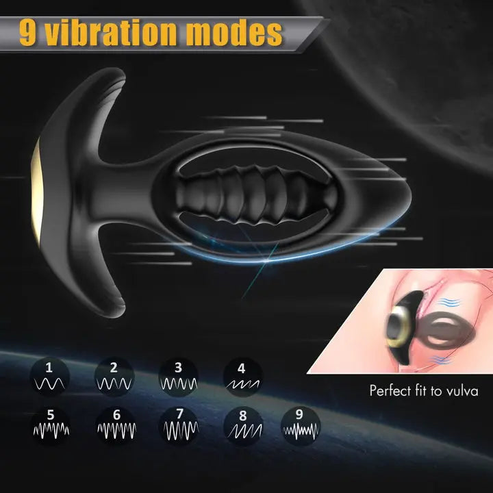 Multiple Pleasure Anal Stimulator with Vibration None