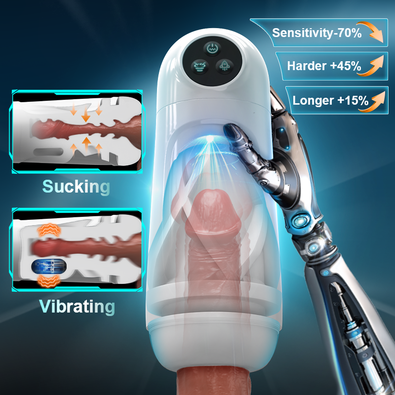 Sweetstoy - Bay 10 Sucking Vibrating Male Stroker