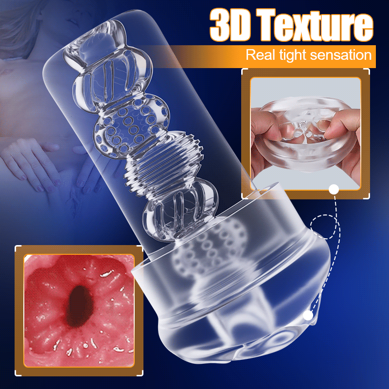 Penis Pump with 3 Suction Levels & 6 Vibration Modes – Realistic Feel, Long-Lasting Pleasure