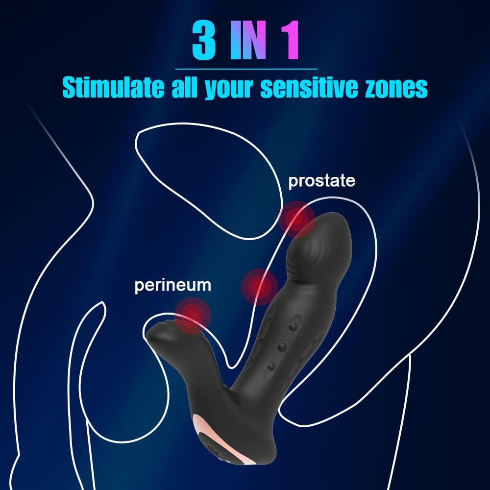 Bliss Glide 10 Vibrating Modes 10 Tapping & Beads Ring Sliding Modes Sweetstoy