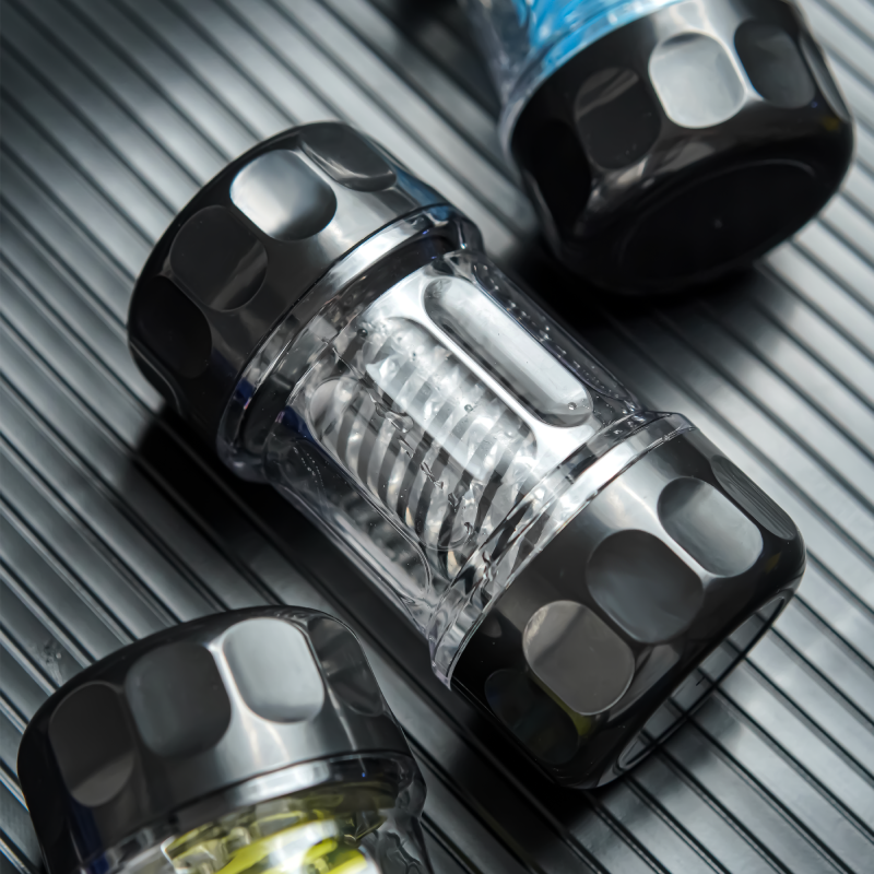 Sweetstoy - Manual Spiral Suction Male Stroker featuring Textured Sleeve