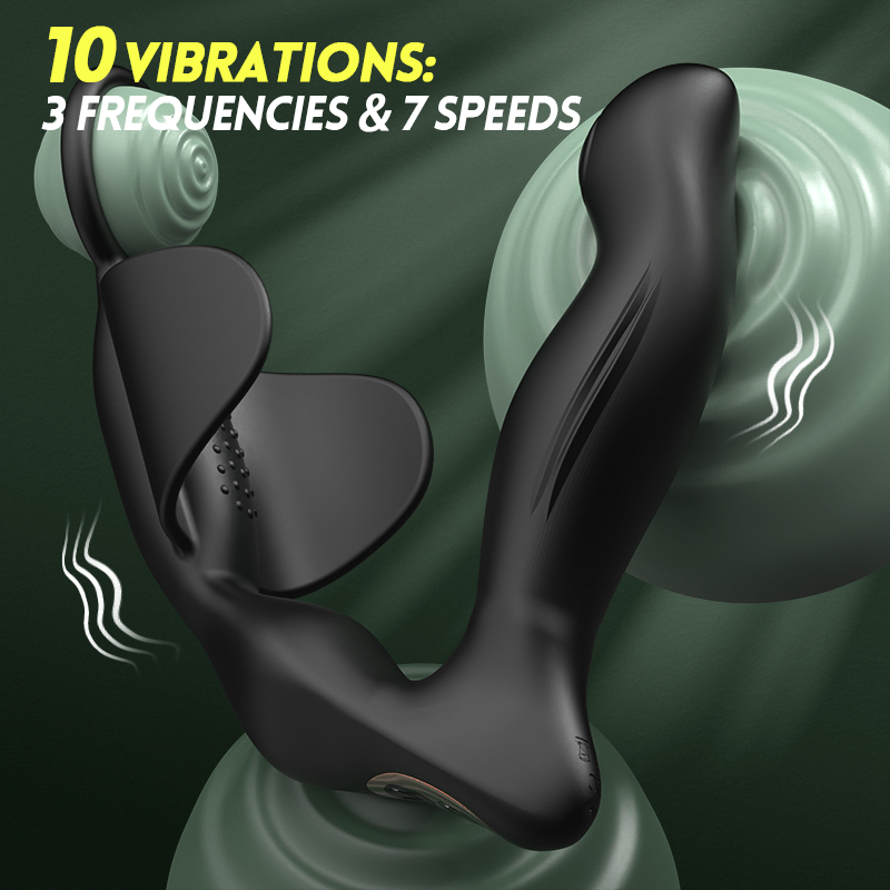 Elysium – Heated Vibrating Prostate Massager with Dual Motors & Remote Control