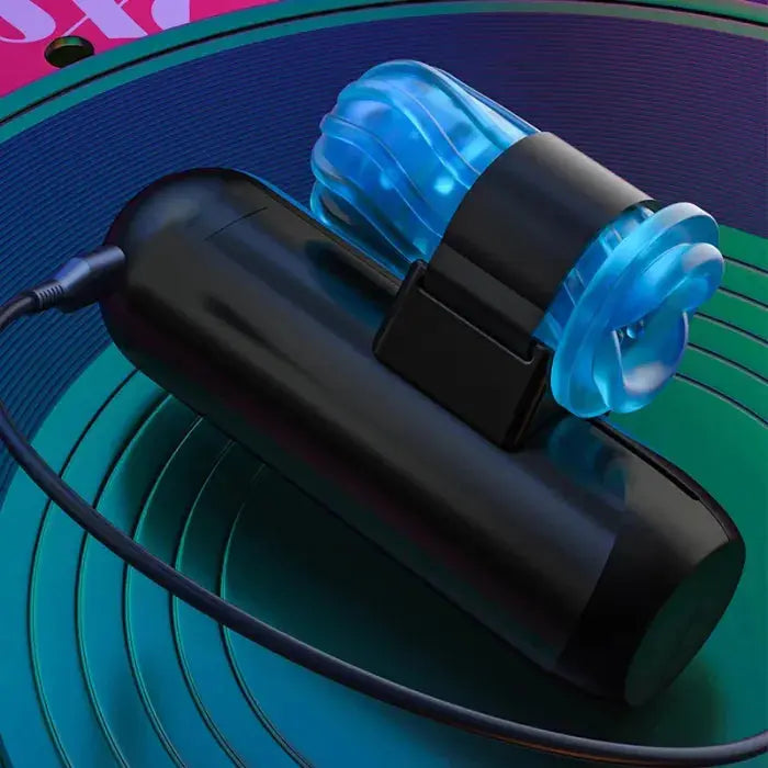 External Auto Masturbation Cup 10 Vibration 5 Speeds & 6 Stroking Modes Sweetstoy