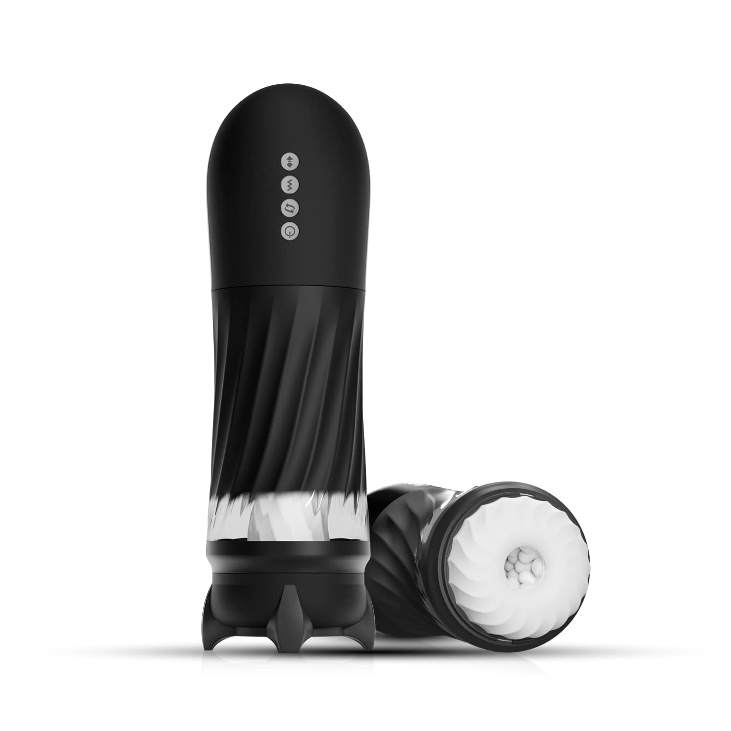 Rocket 3d Realistic Textured Electric Stroker With 5 Thrusting Rotating Modes Sweetstoy