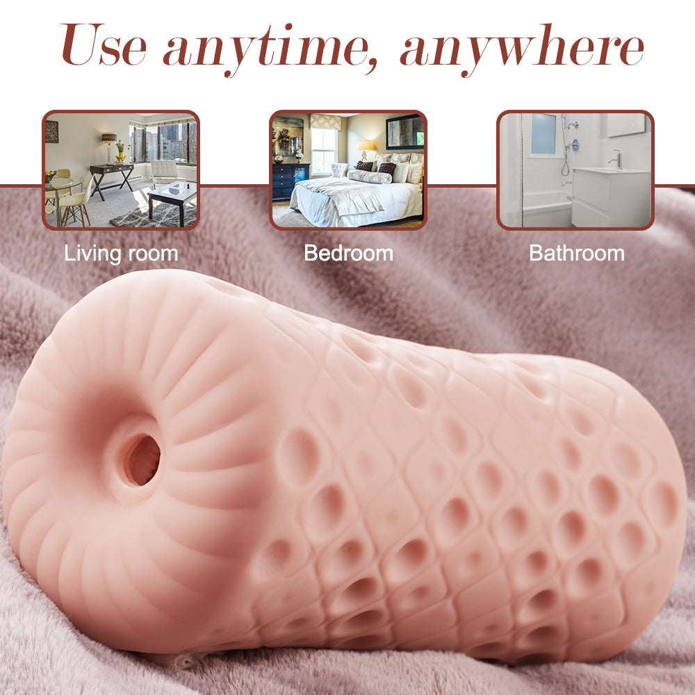 5.73lb Male Masturbation Cup: 3 Speeds & 4 Frequecies