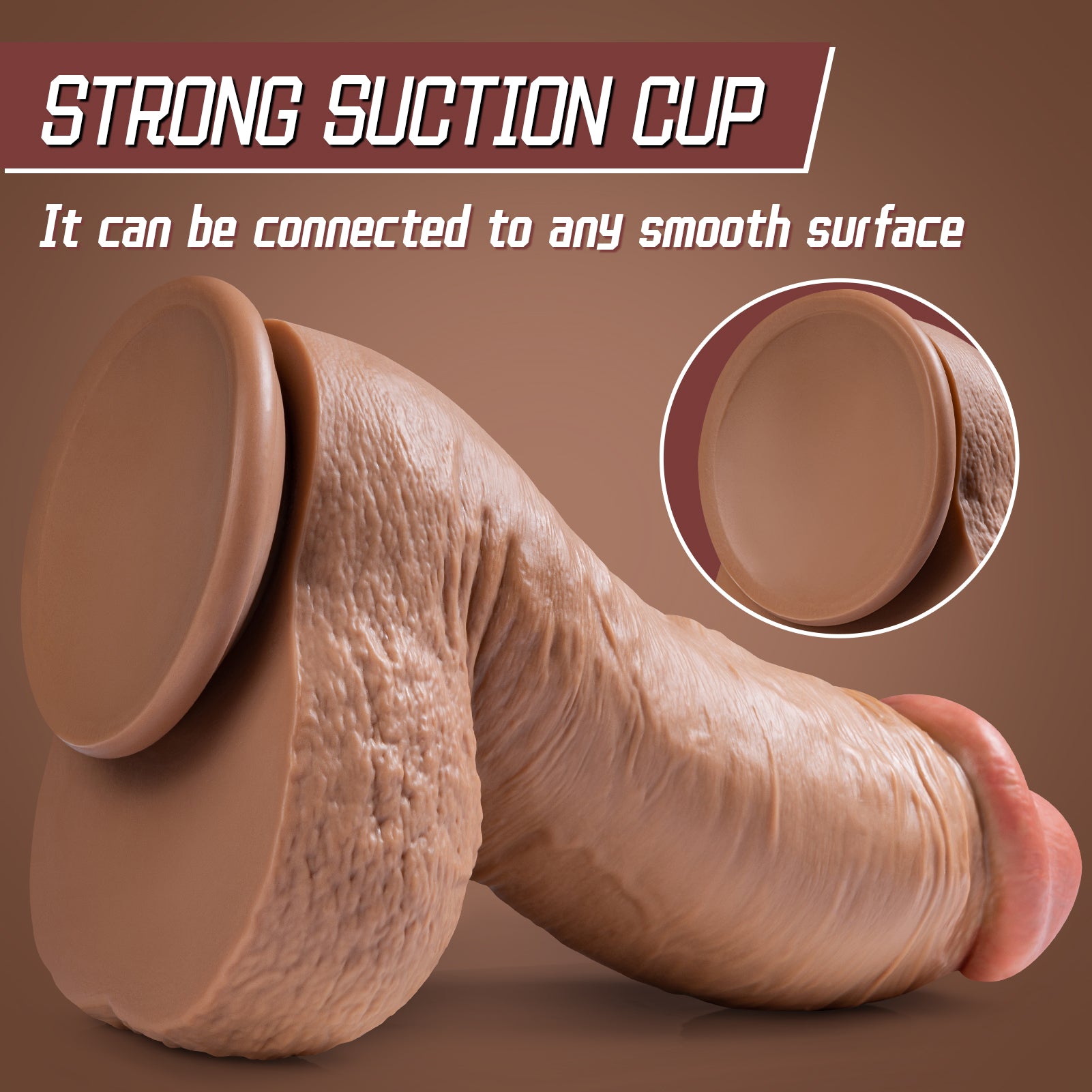 Nick Dildo Giant Simulation Flesh 6.4lb 12.5in