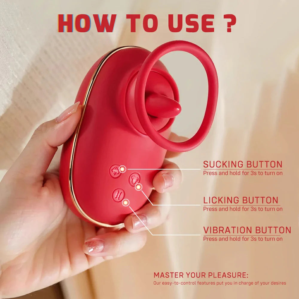 Adagio Gentle Licking Clitoral Pleasure Device