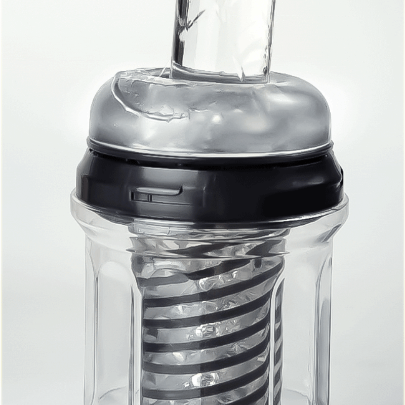 Sweetstoy - Manual Spiral Suction Male Stroker featuring Textured Sleeve