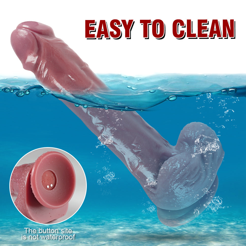Harriet - Retractable Realistic Dildo 3 Thrusting & 10 Vibrating Modes Sweetstoy