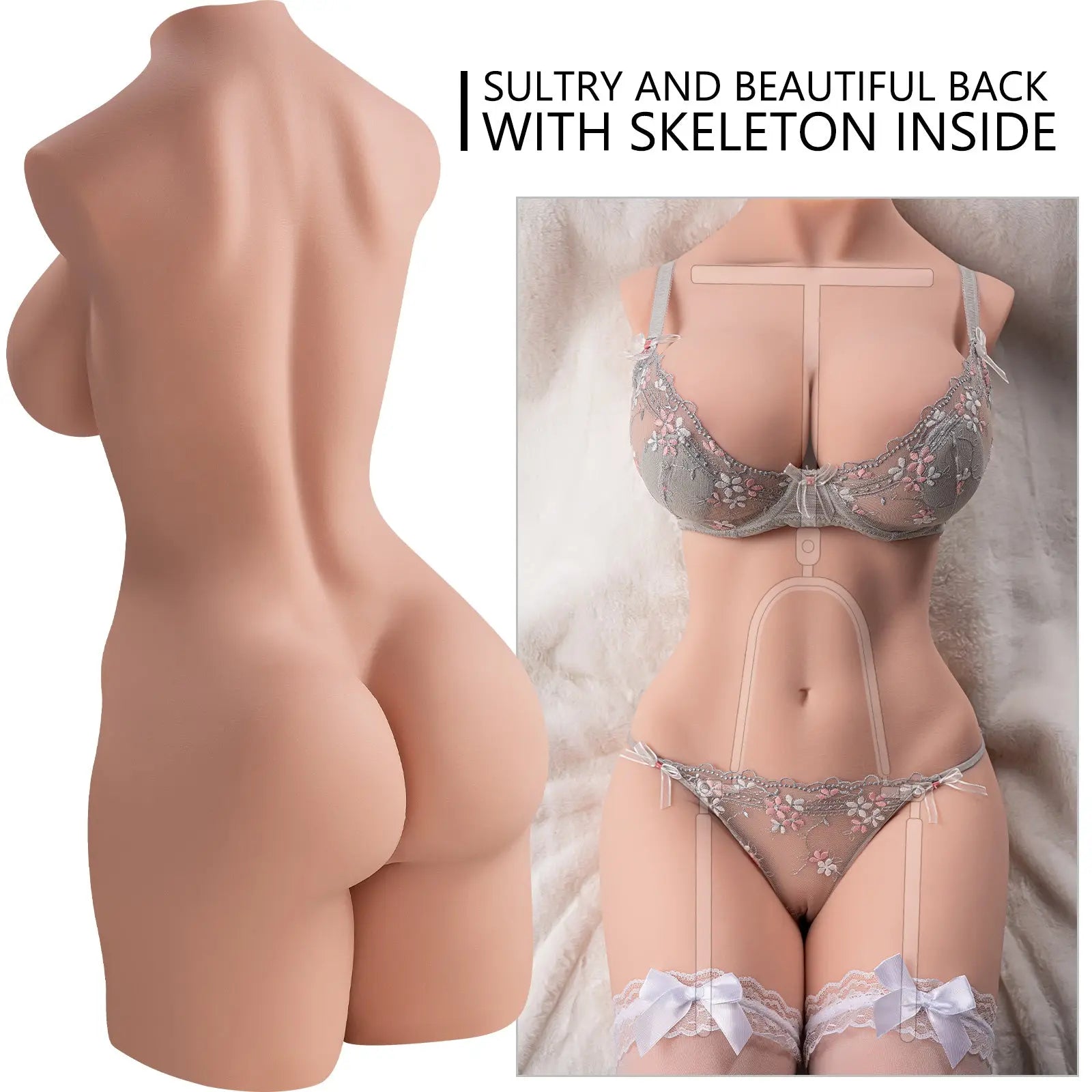 42.32lb Erica sex doll realistic big breasts temptation and spiral particle double channel My Store
