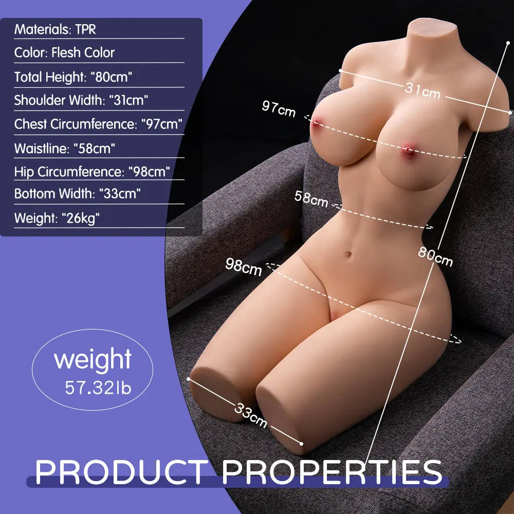 57.32lb Brandi sex doll have beautiful breasts and buttocks for male masturbation My Store