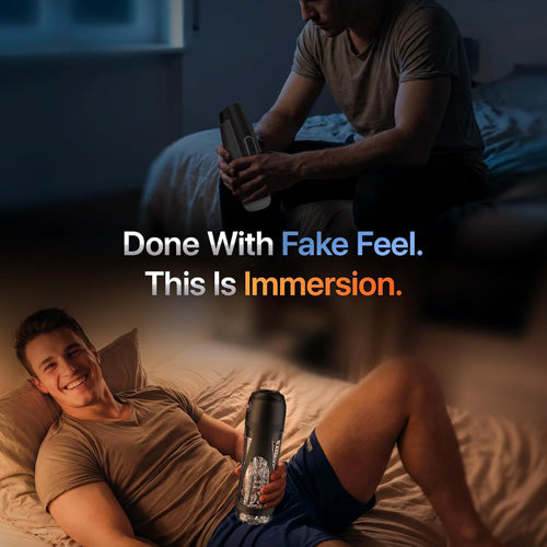 EINSEO AI Sync Male Stroker with Deep Suction Technology & 7.1" Sleeve