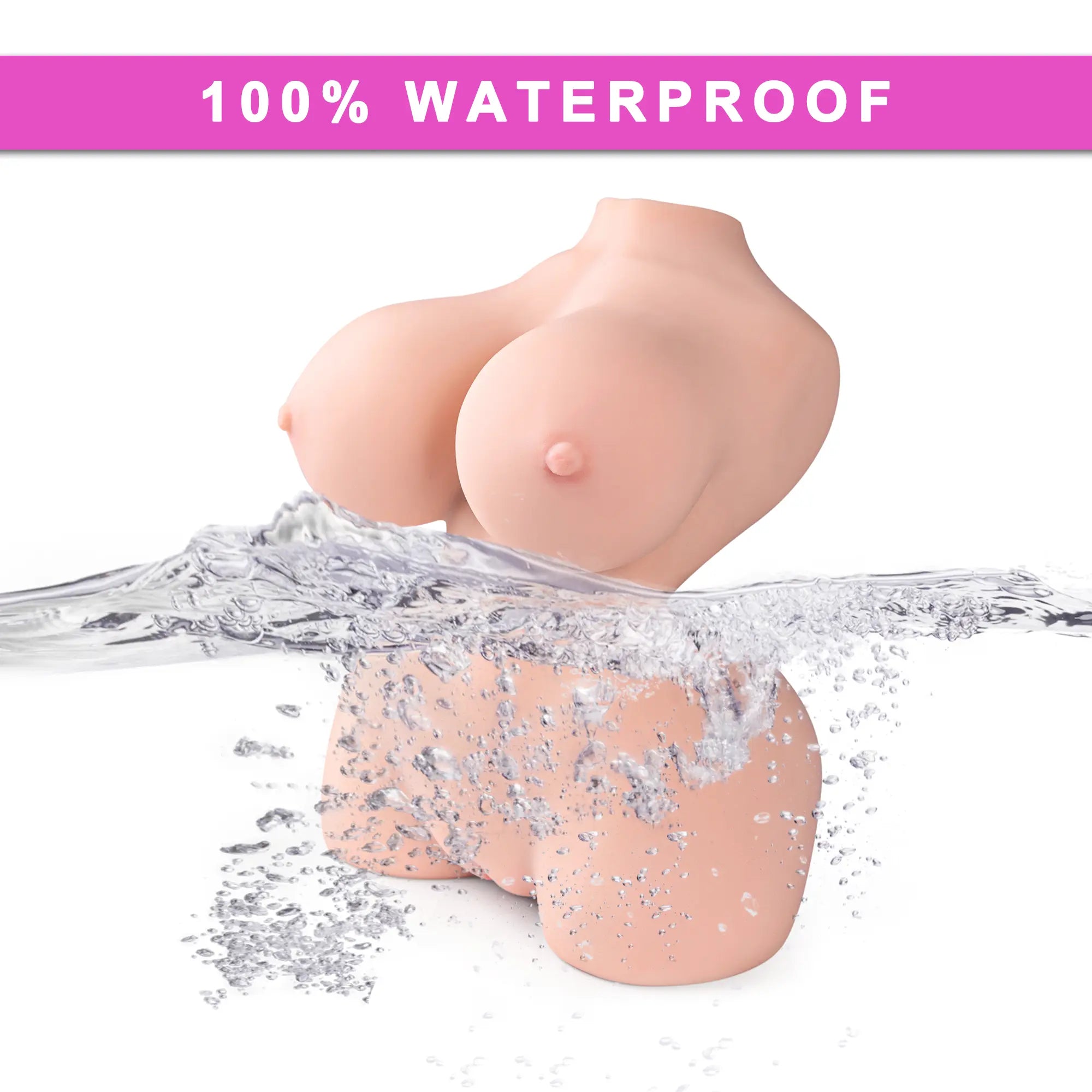 Delilah -  10.5lb Large Breasts Sex Doll Dual Channel Sweetstoy