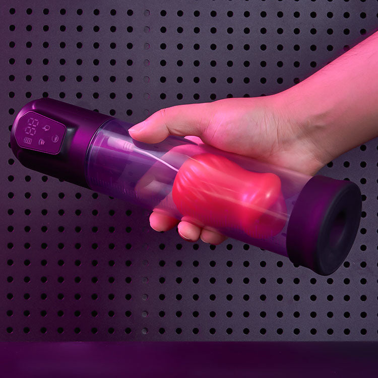 Alexander- 7 Vibrating & 5 Sucking Penis Pump Vacuum Suction Male Penis Extender Sweetstoy