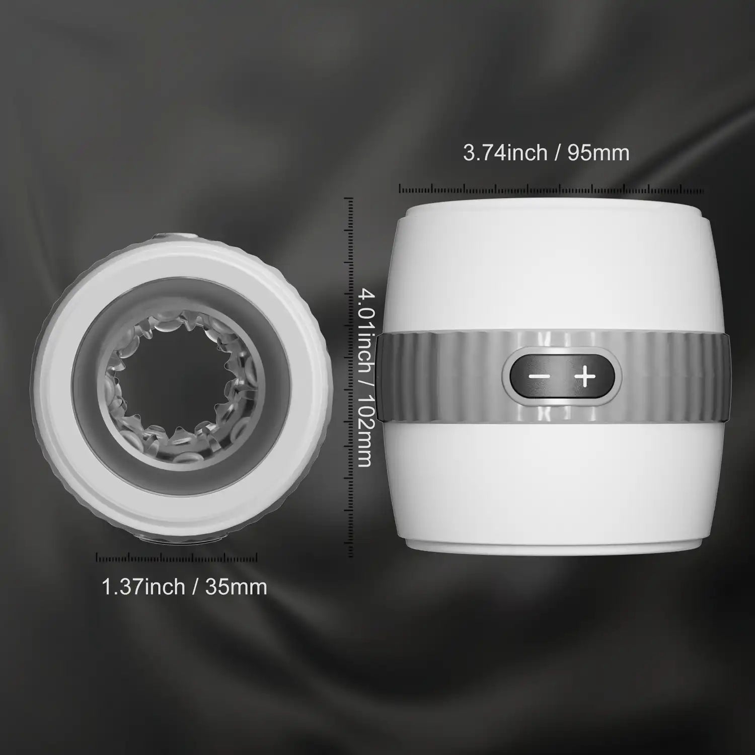 Barrel Cup – Open-Ended Vibrating Stroker for Intense Penis Stimulation