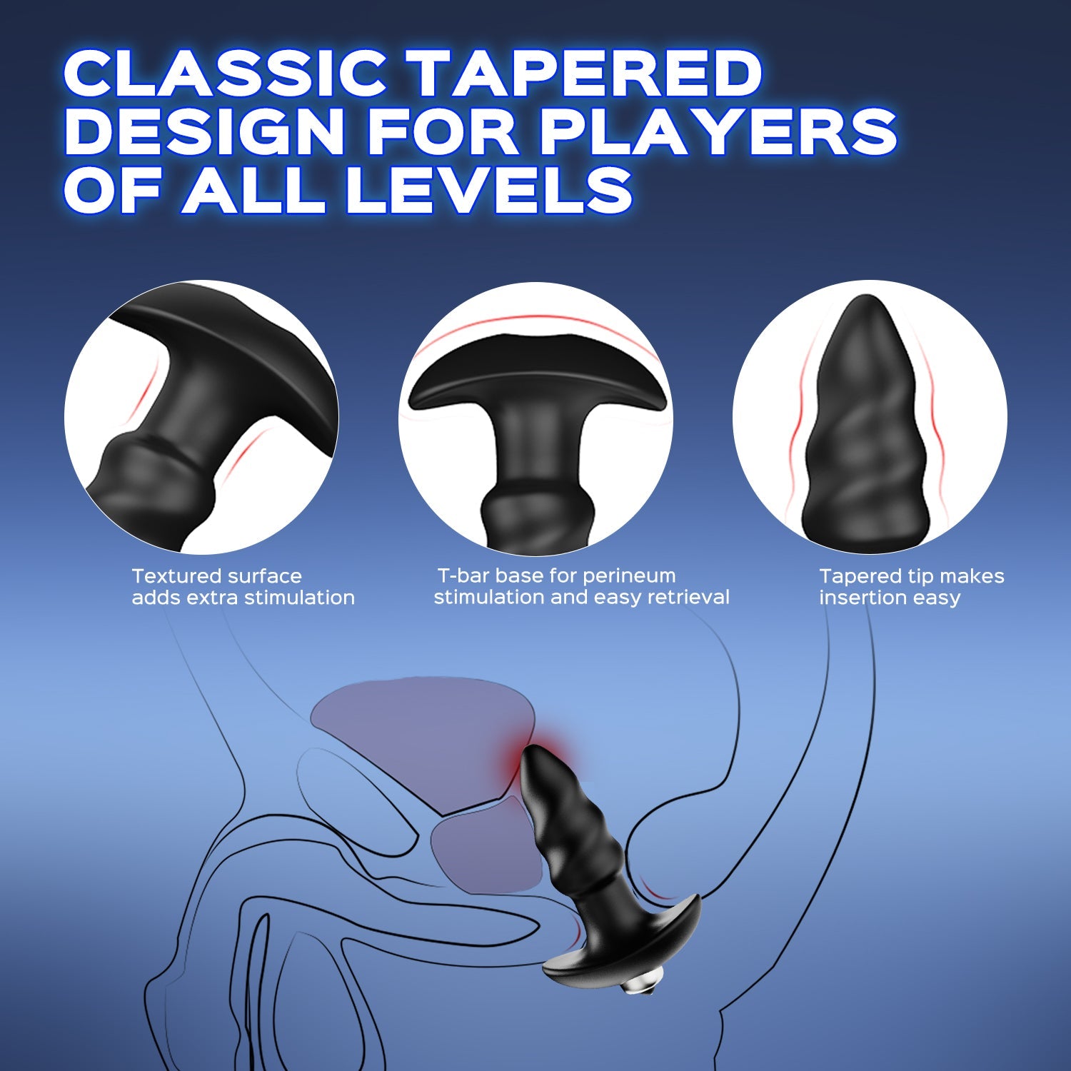 LoveArrow - Anal Toy  & Butt Plug 7 Vibrating Modes