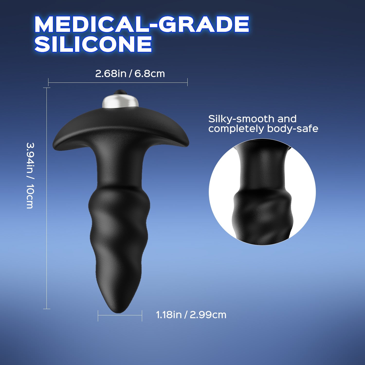 LoveArrow - Anal Toy  & Butt Plug 7 Vibrating Modes