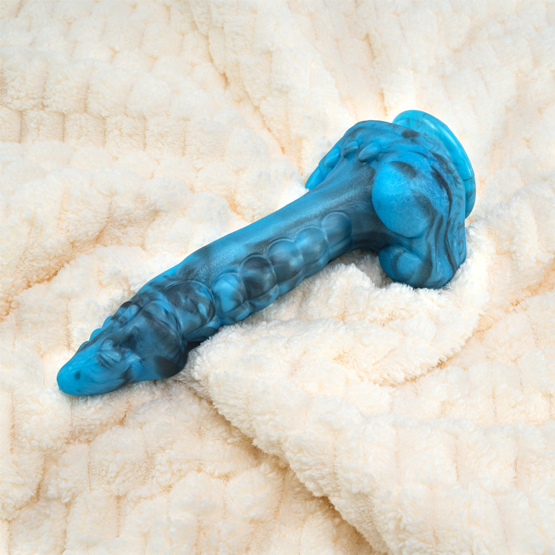 Fantasy Monster β 9.5" Automatic Thrusting & Vibrating Dildo with 8 Modes