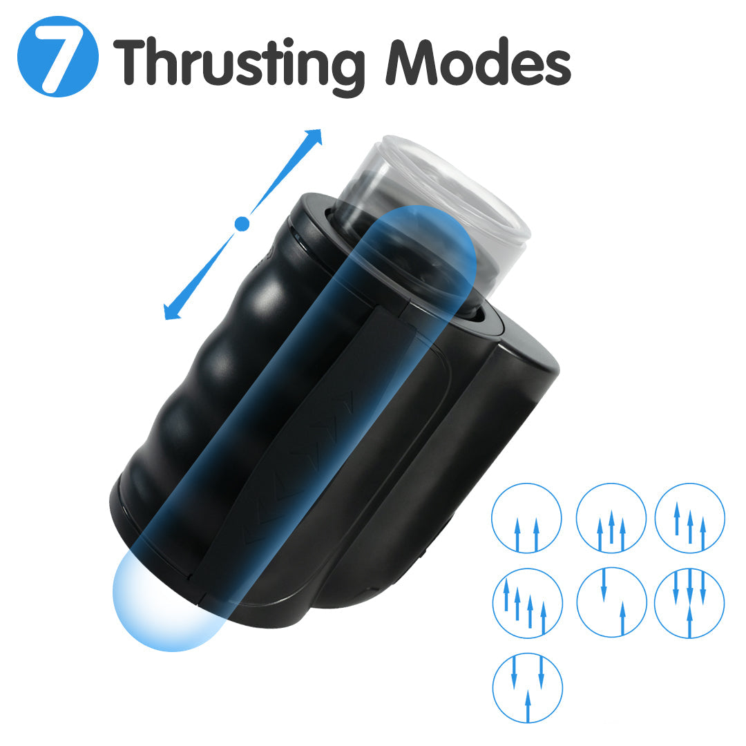 Deep Sub – Automatic Rotating Male Masturbator & Glans Vibrator