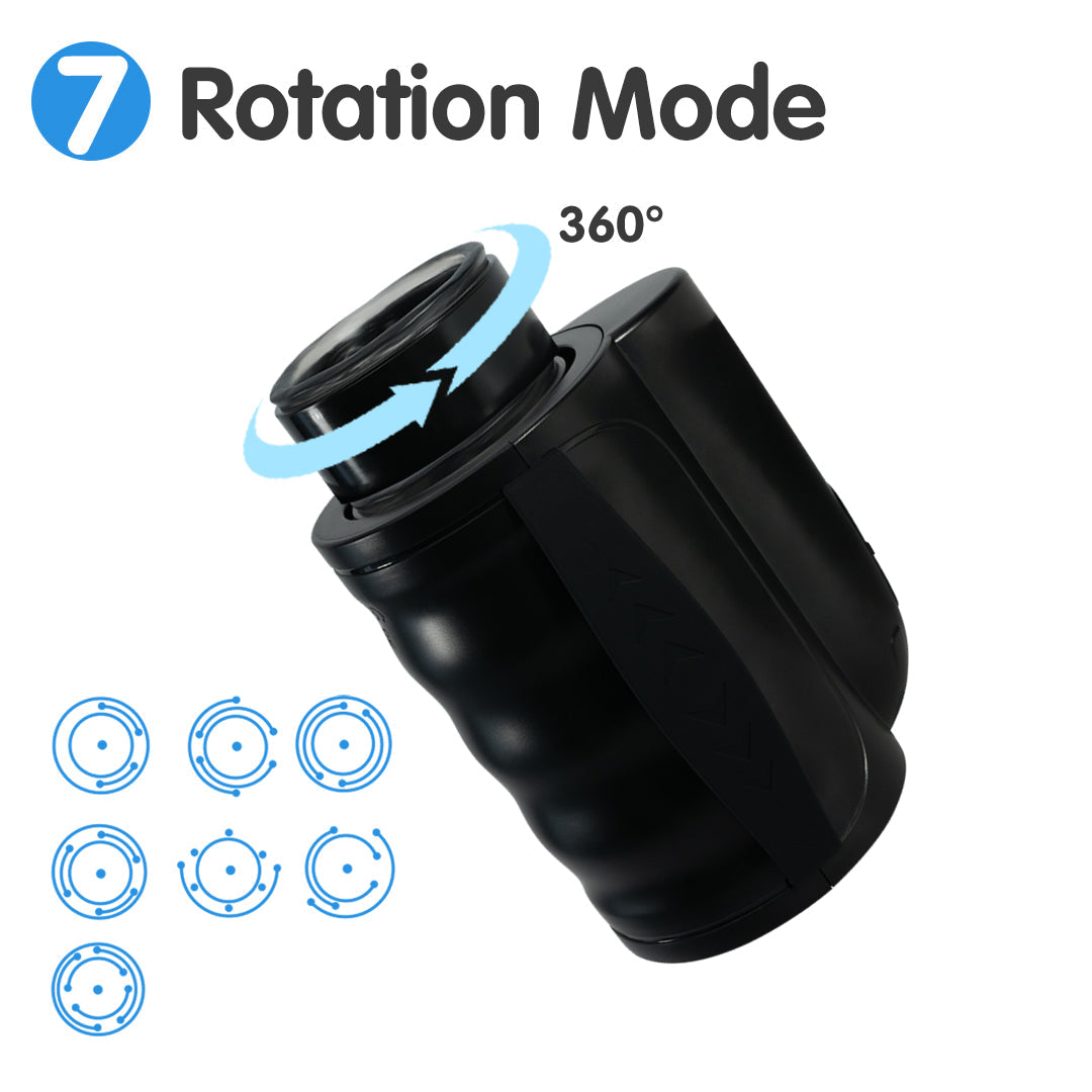 Deep Sub – Automatic Rotating Male Masturbator & Glans Vibrator