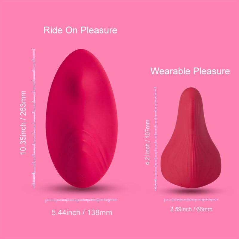Mila - Hands-free Riding & Grinding Vibrator Pad 9 Vibrating Modes - Sweetstoy