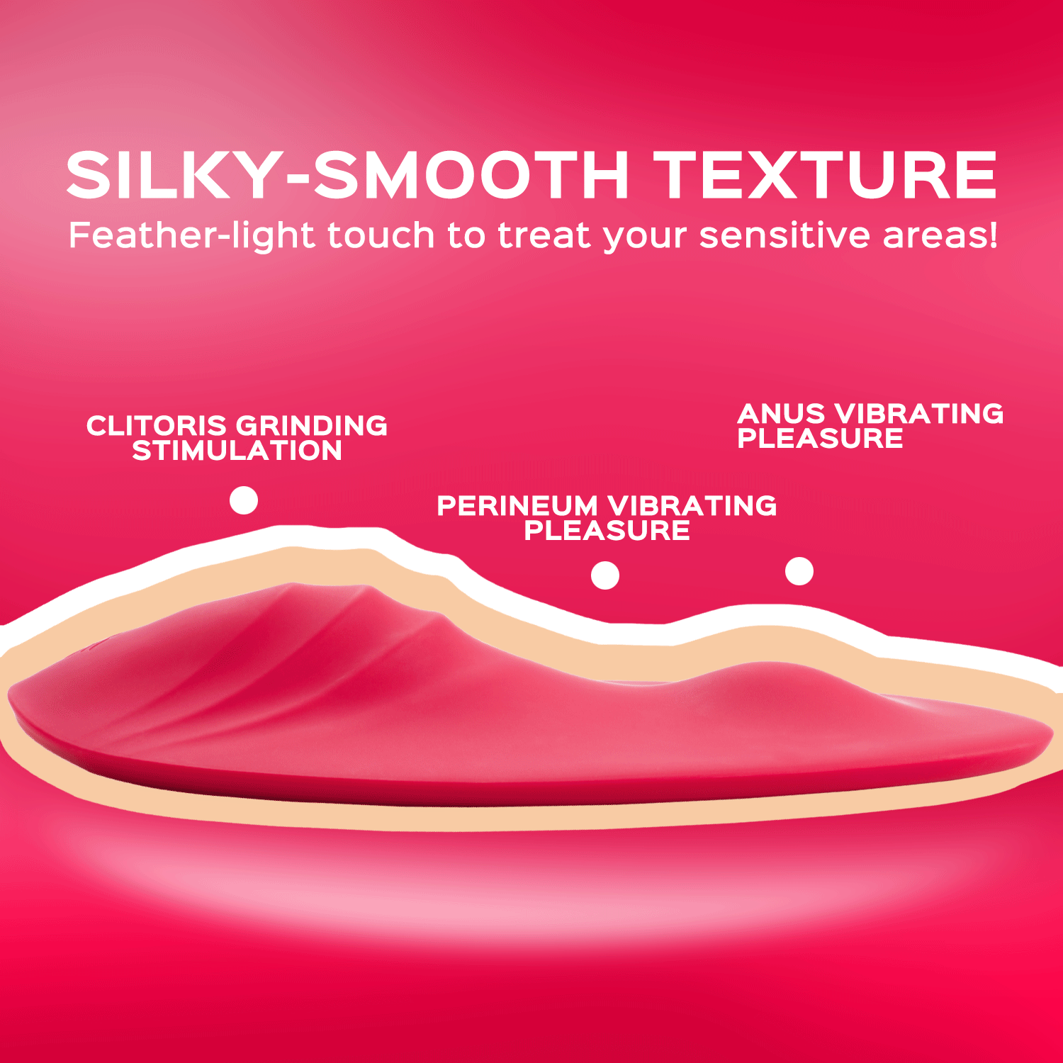 Mila - Hands-free Riding & Grinding Vibrator Pad 9 Vibrating Modes - Sweetstoy
