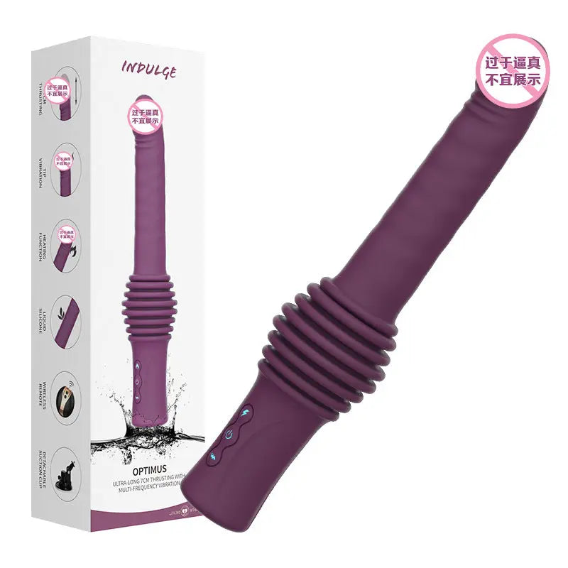 Powerful Adjustable Base Heating Thrusting Vibrating Dildo Machine 11.81 Inch Sweetstoy