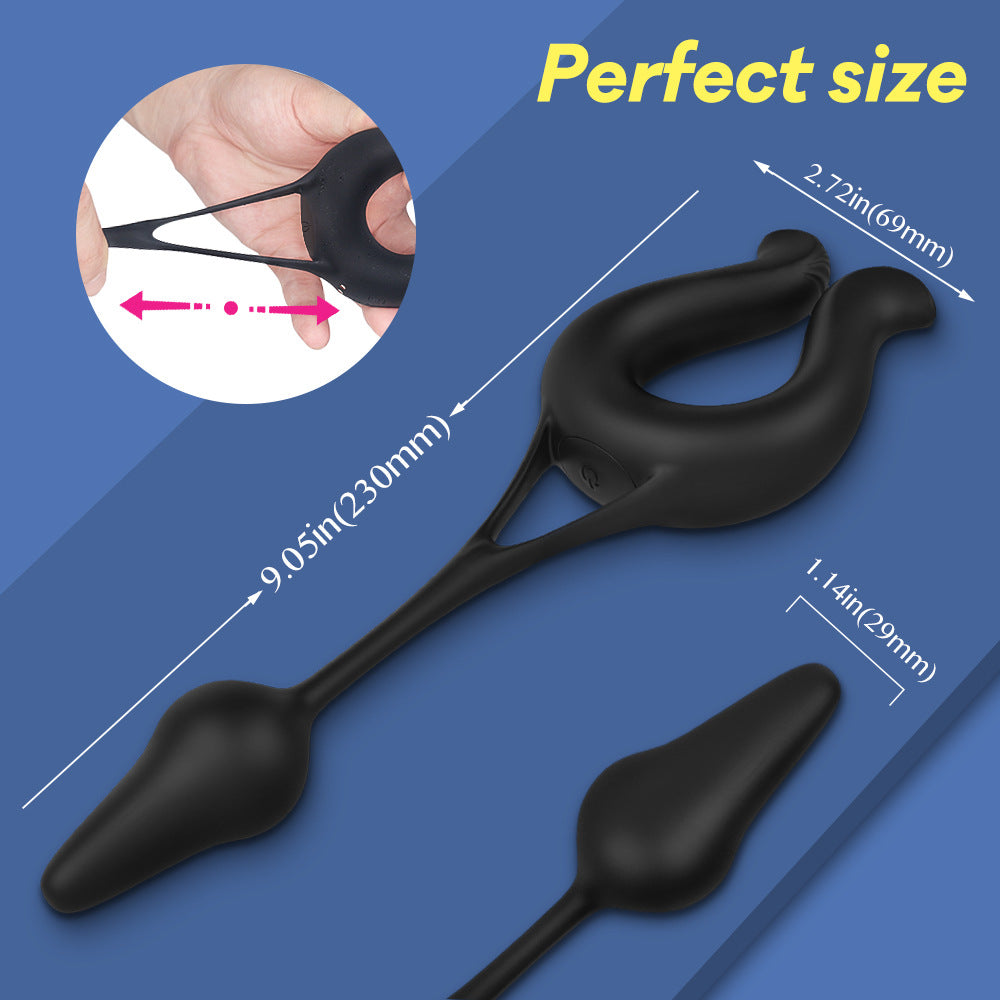 Jolie - Vibrating Multi Massager with Butt Plug