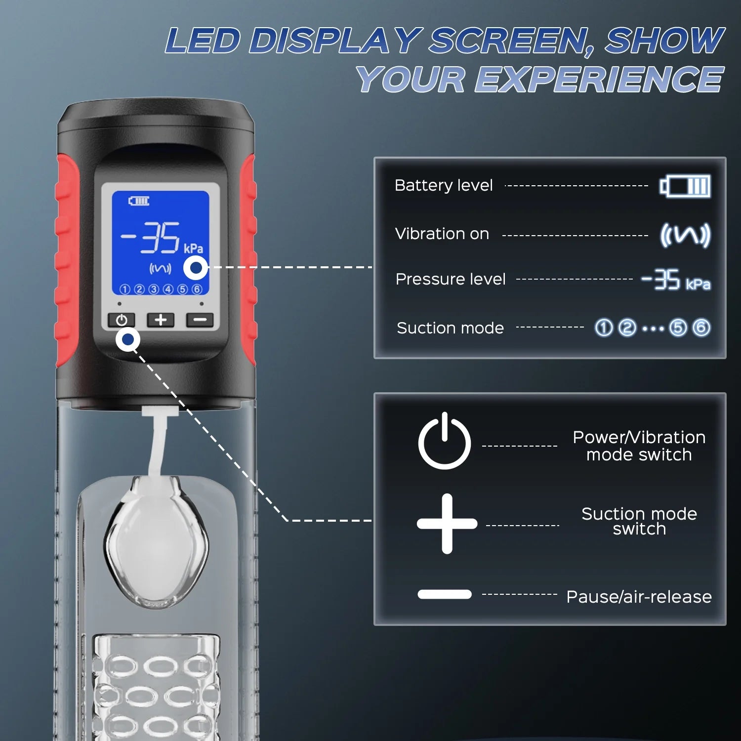 Odin Automatic Male Masturbator – 2-in-1 Vibrating Penis Pump with Sleeve