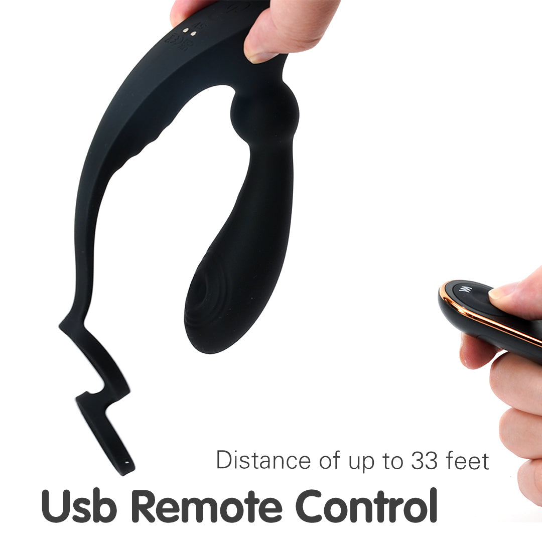Kings Landing β RCT Remote Control Dual Cock Ring & Butt Plug Vibrator