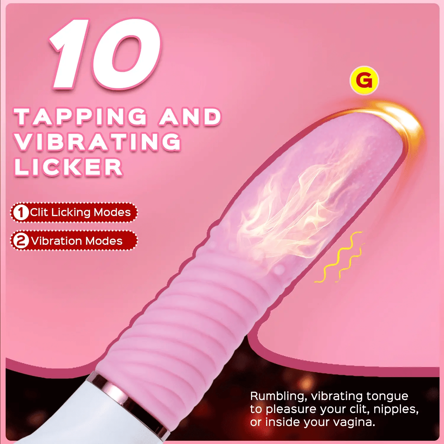 Multi-function Tongue Vibrator with Heating Feature