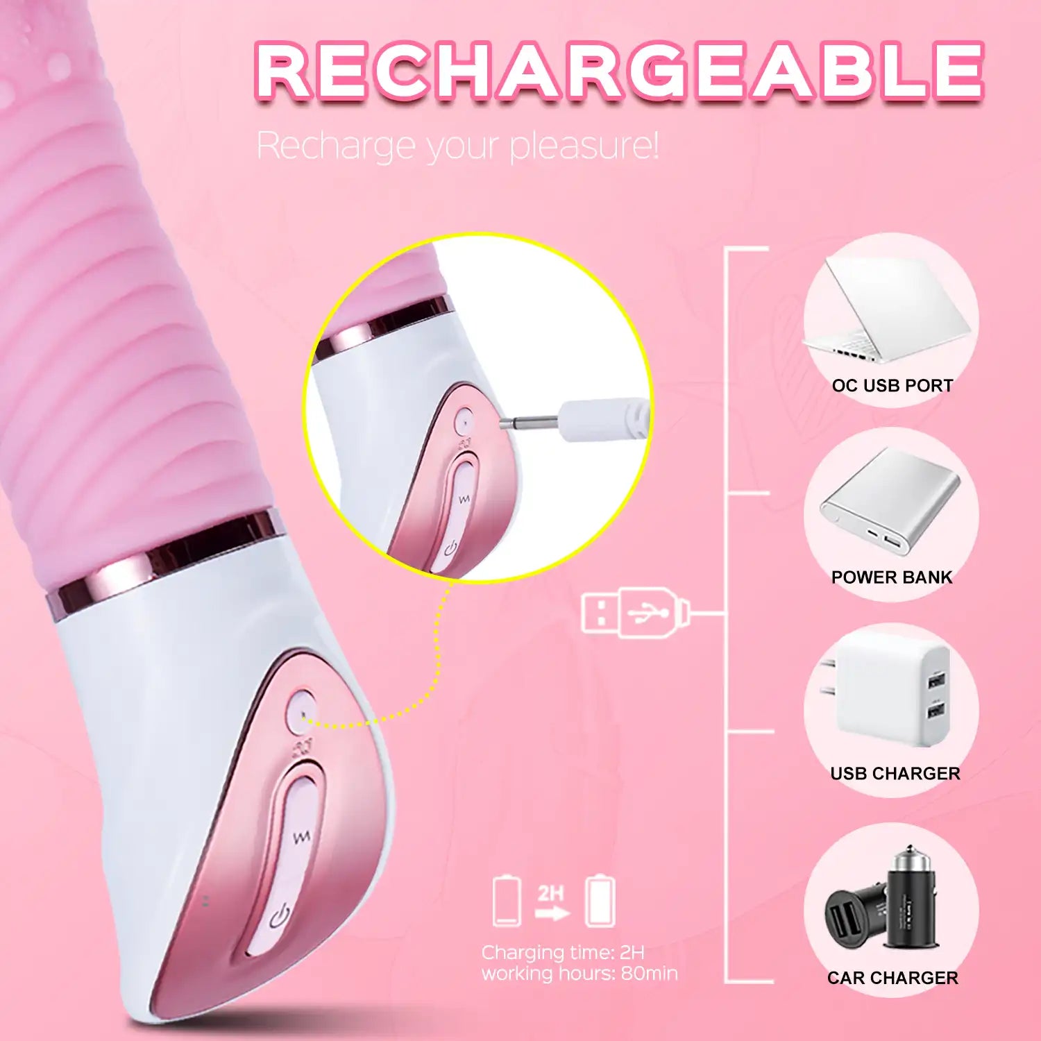 Multi-function Tongue Vibrator with Heating Feature