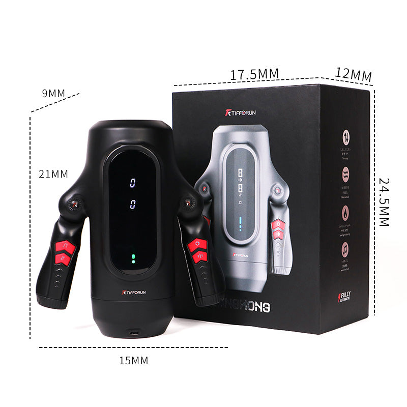 King Kong Fully Auto Male Masturbator Telescoping & Vibrating