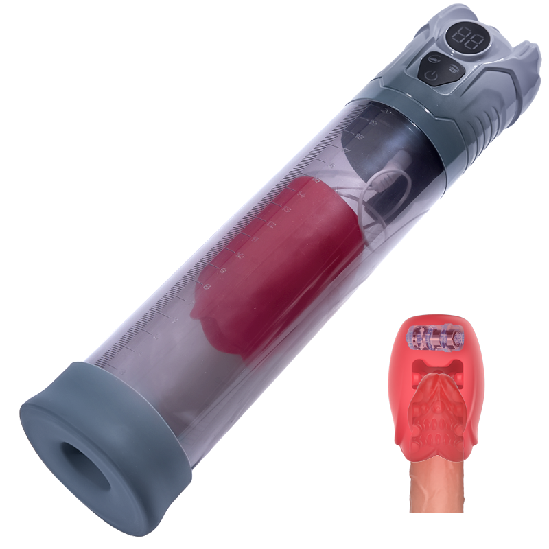 GrowPlus - Penis Pump with Training 5 Suction Modes and 7 Vibration Patterns