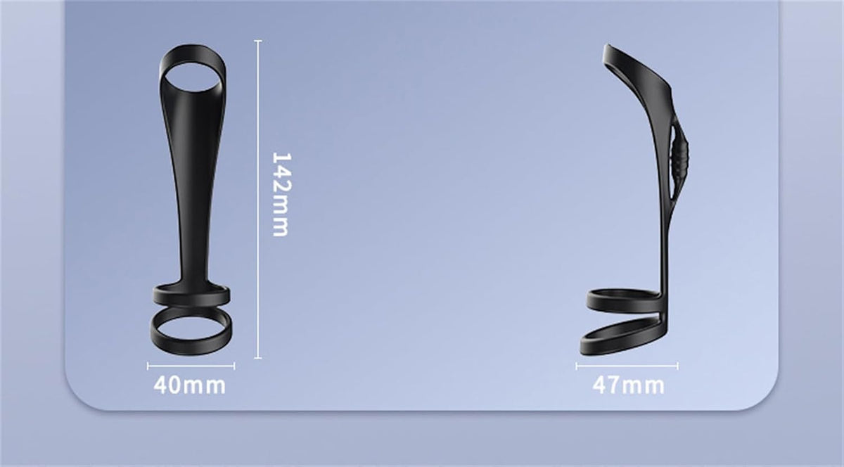 Flexible triple-ring silicone cock ring dimensions
