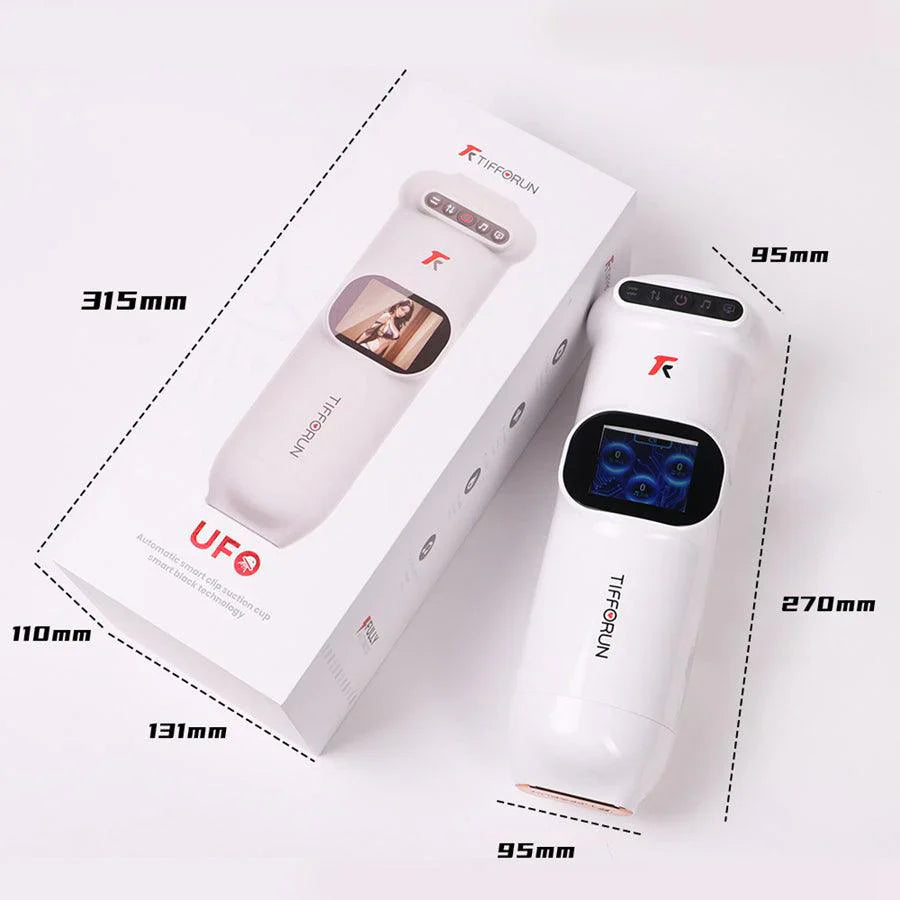 New Tifforun UFO Masturbation Cup 9 Vibrating & Thrusting Modes